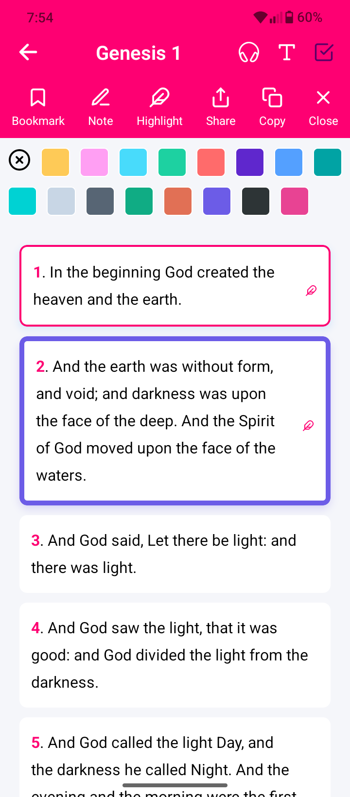 Bible App Screenshot 3
