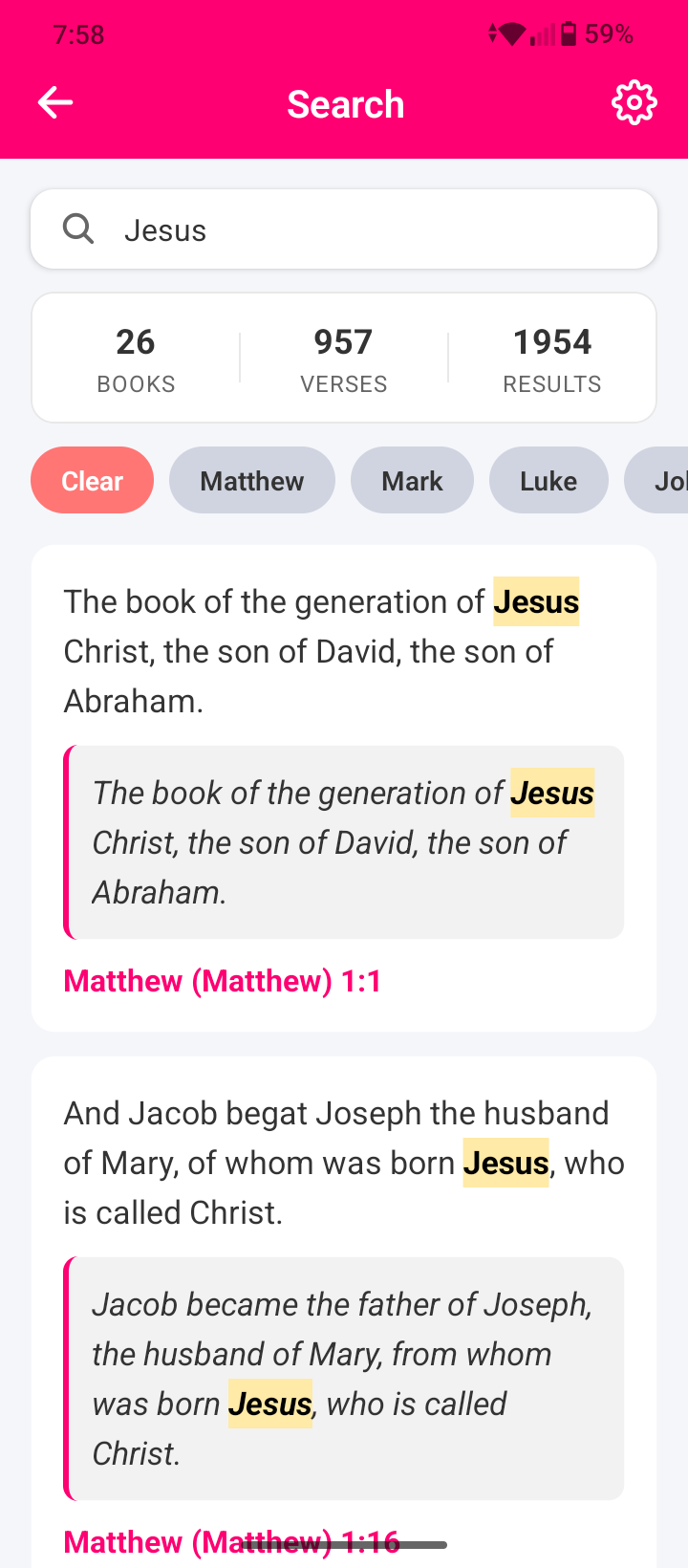 Bible App Screenshot 4