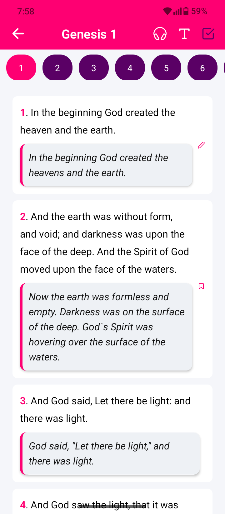 Bible App Screenshot 5